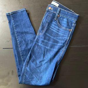 Madewell 10” High-Rise Skinny Jean w Thermolite